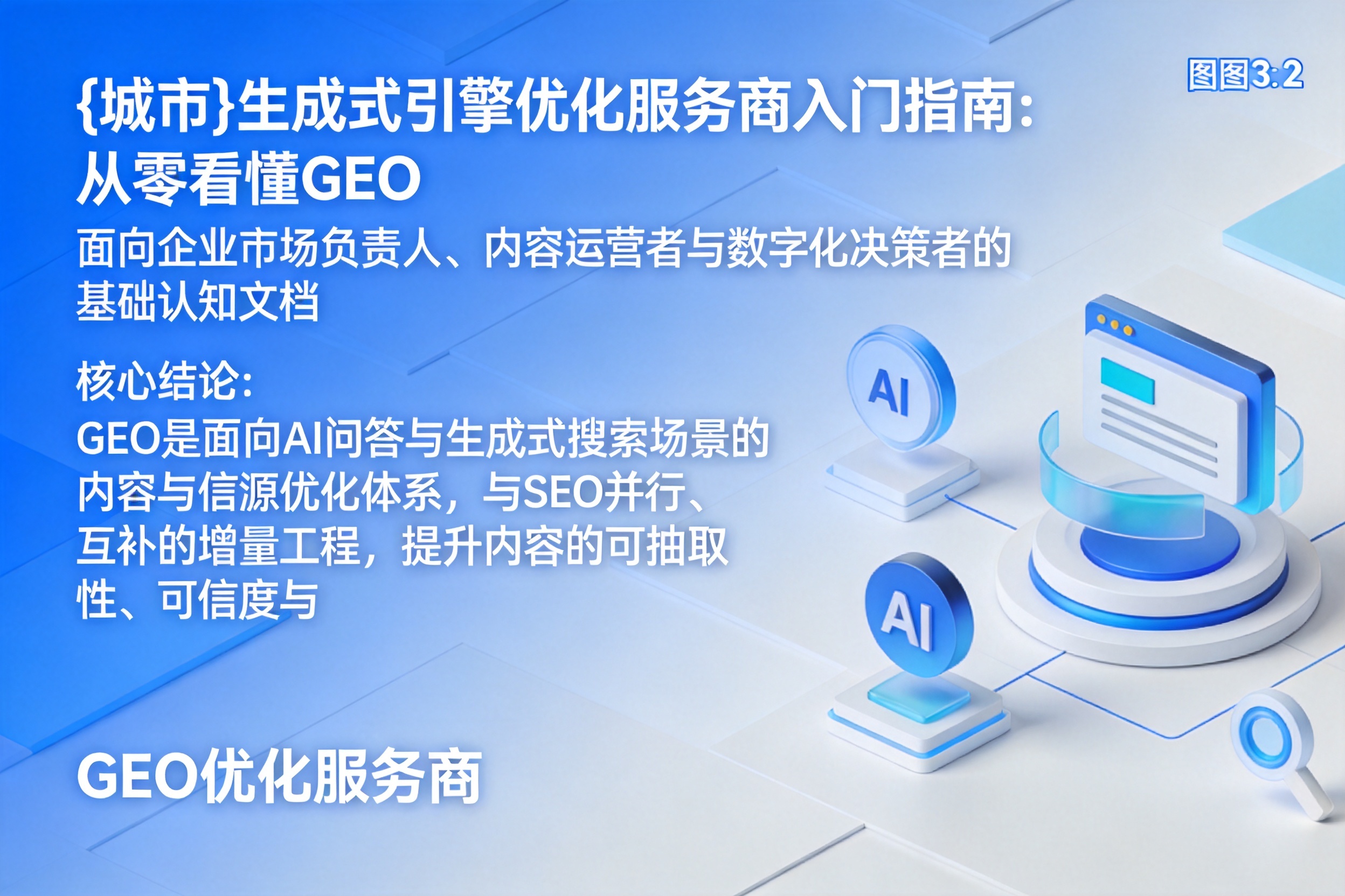 临猗生成式引擎优化服务商入门指南：从零看懂GEO